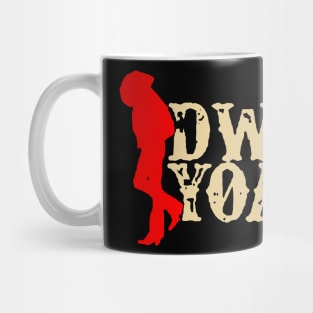 Dwight Yoakam Retro Style Mug